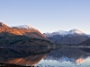 Winter Sunlight on Glencoe and Loch Leven